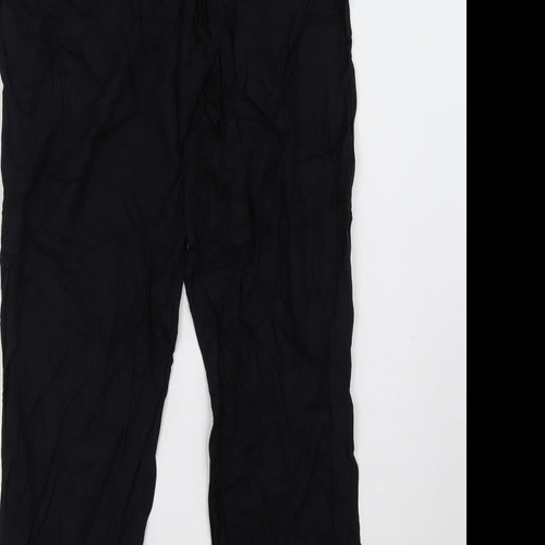 House of Fraser Womens Black   Trousers  Size M L30 in