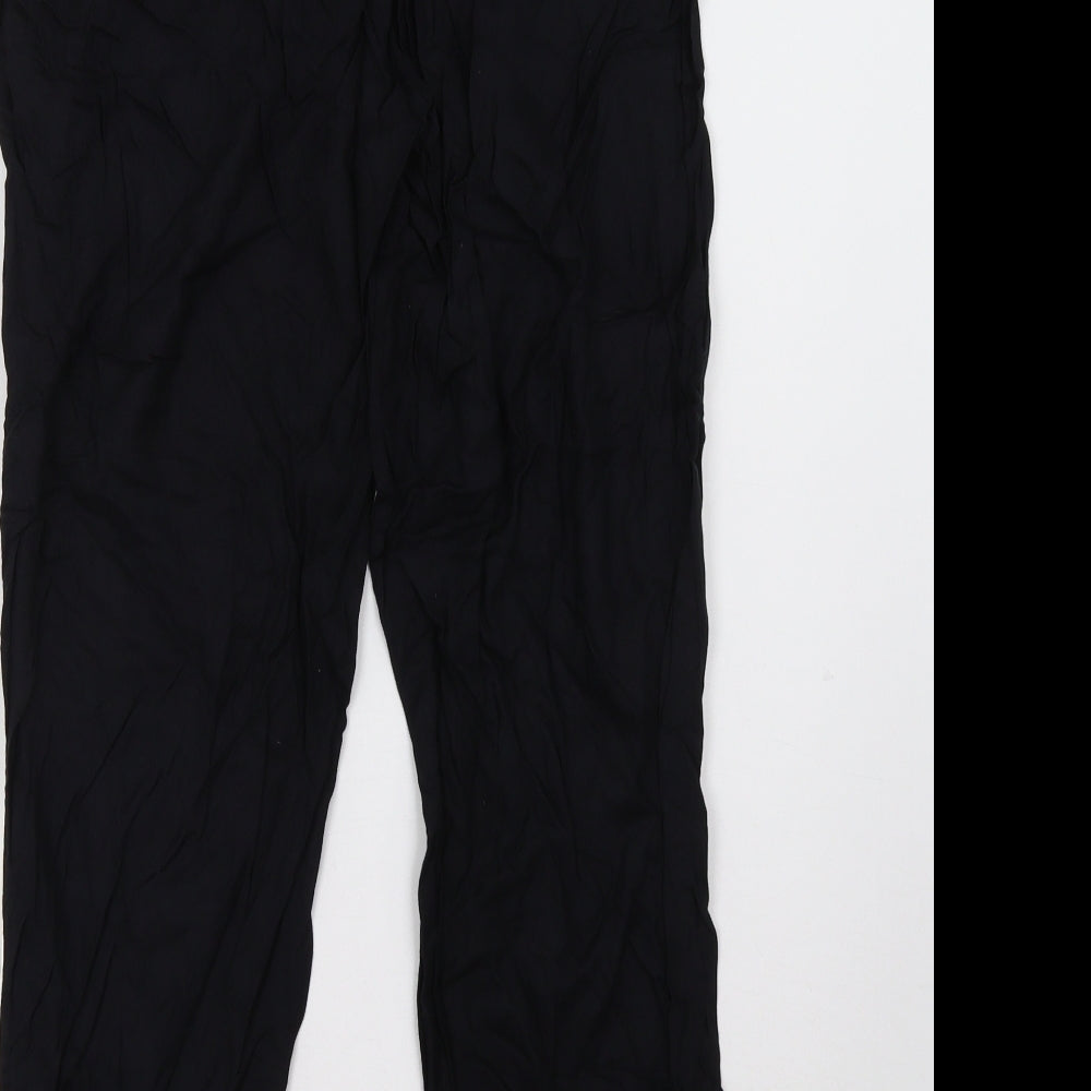 House of Fraser Womens Black   Trousers  Size M L30 in
