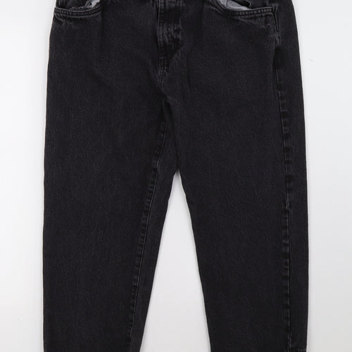 365 Womens Black   Cropped Jeans Size 38 L26 in