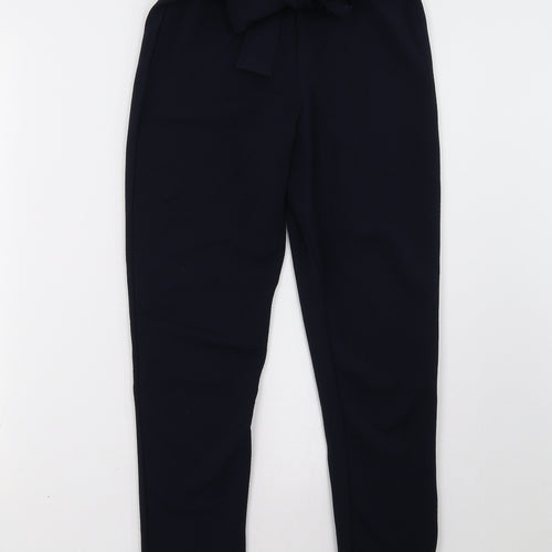 PRETTYLITTLETHING Womens Blue   Trousers  Size 8 L29 in
