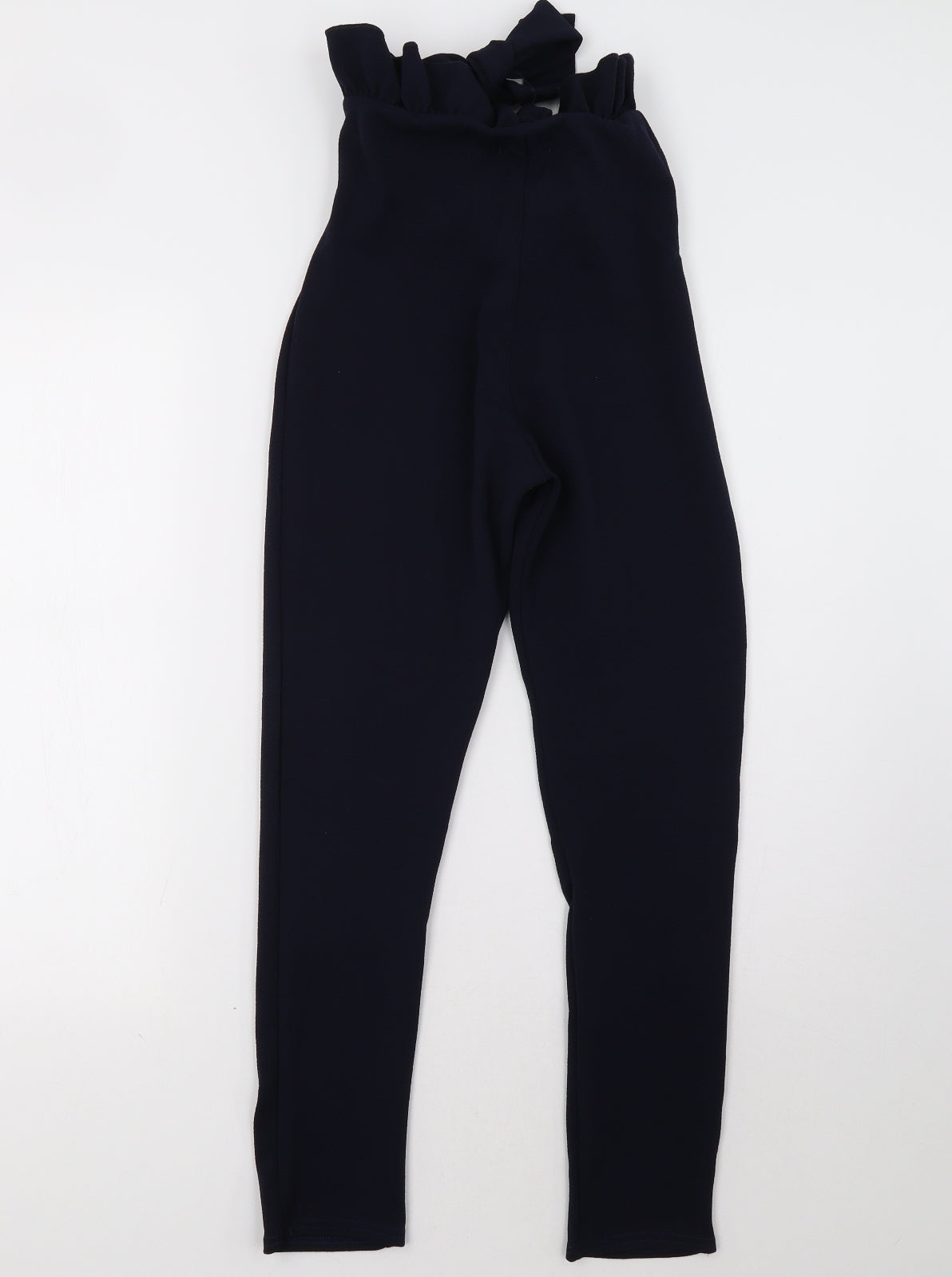 PRETTYLITTLETHING Womens Blue   Trousers  Size 8 L29 in