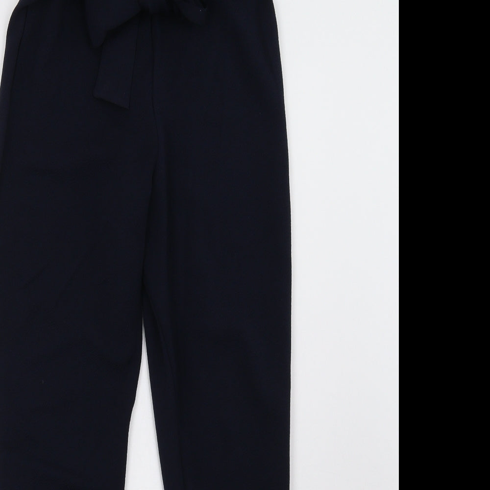 PRETTYLITTLETHING Womens Blue   Trousers  Size 8 L29 in