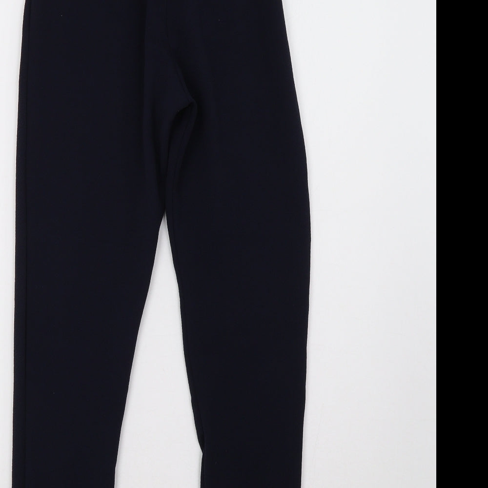 PRETTYLITTLETHING Womens Blue   Trousers  Size 8 L29 in