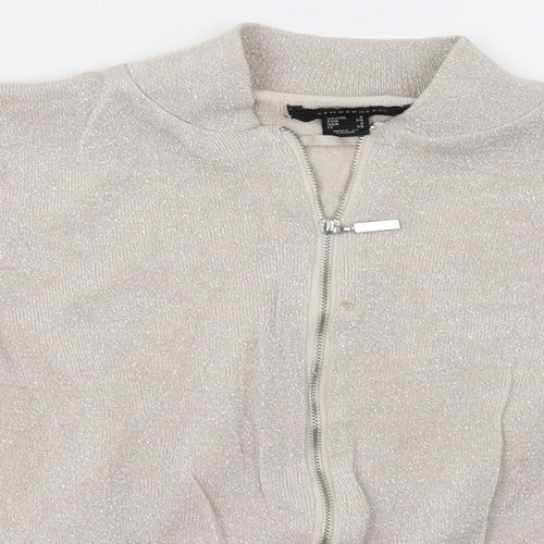 Primark Womens Gold   Jacket  Size 6