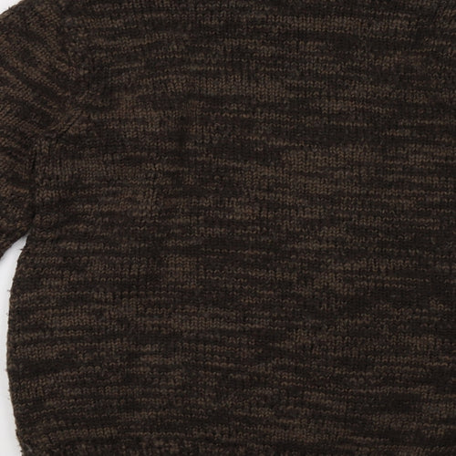 refectory Mens Brown   Pullover Sweatshirt Size M