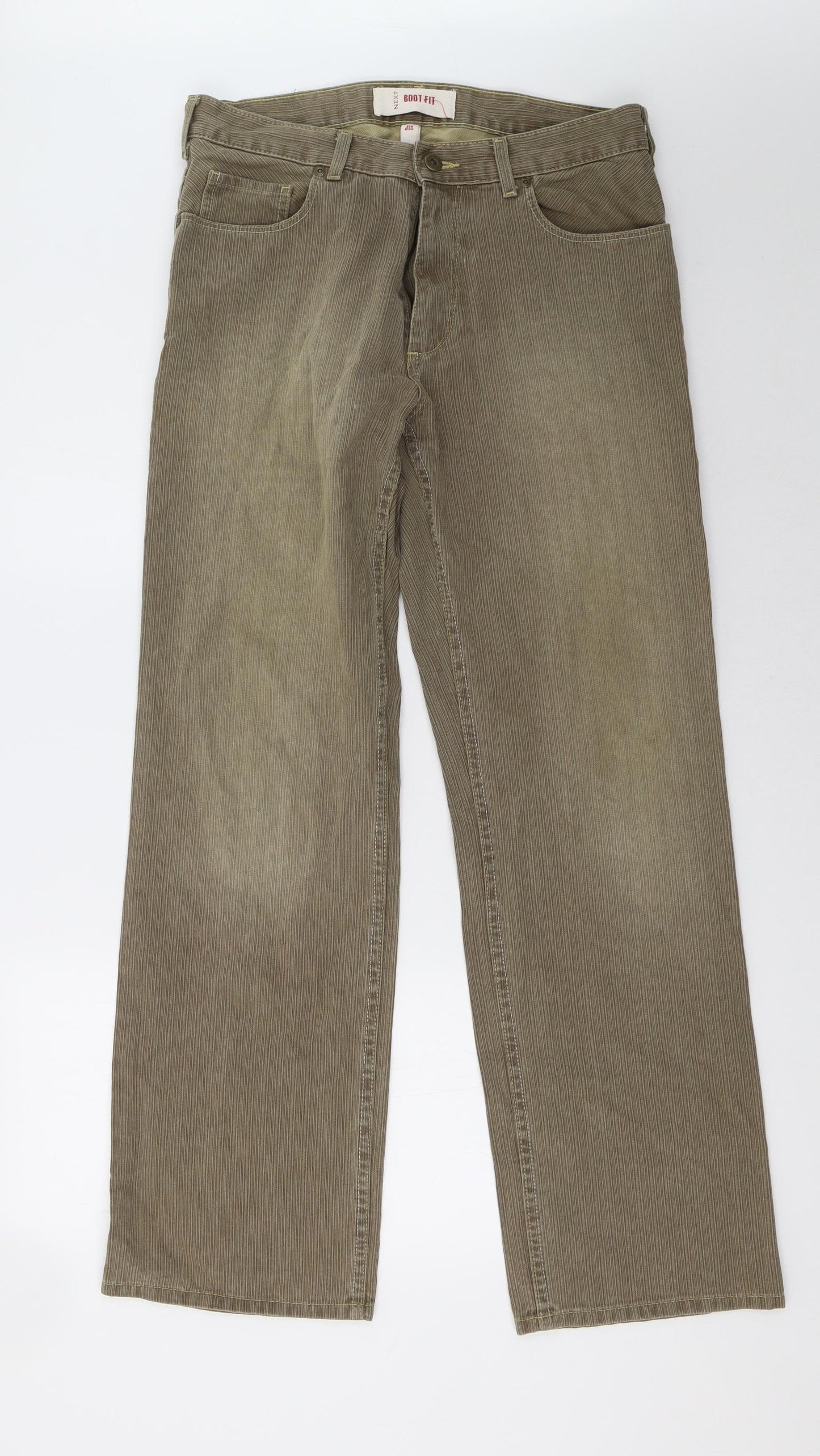 NEXT Mens Brown   Trousers  Size 32 L32 in