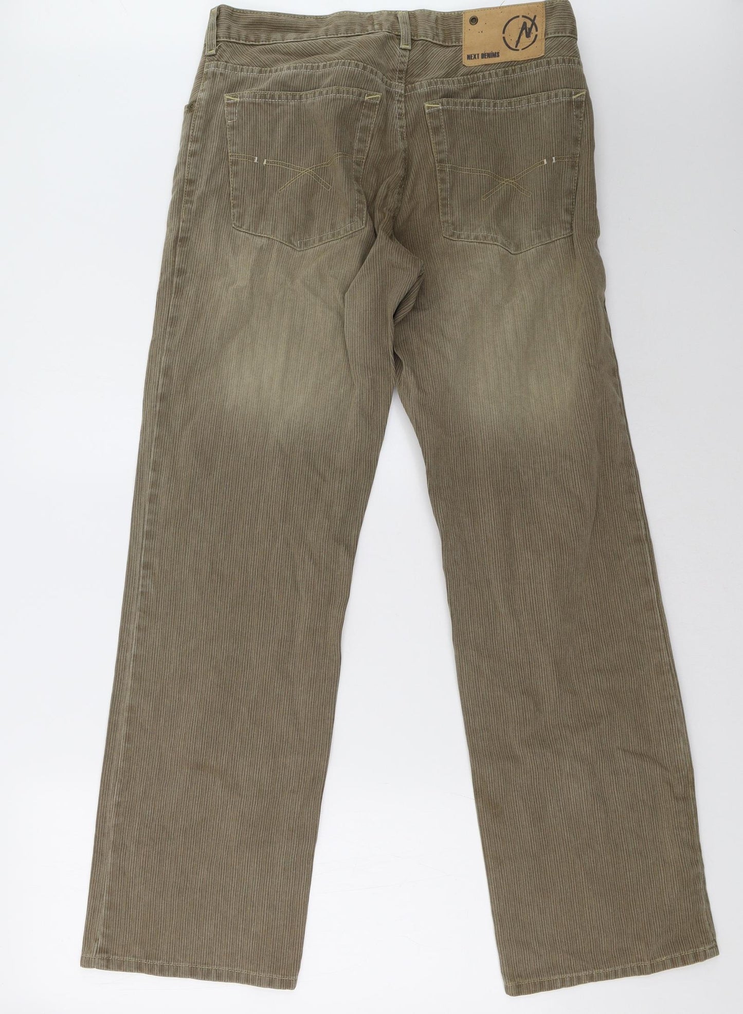 NEXT Mens Brown   Trousers  Size 32 L32 in
