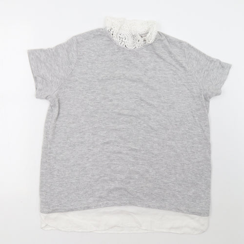 Sainsburys Womens Grey   Pullover Sweatshirt Size 18