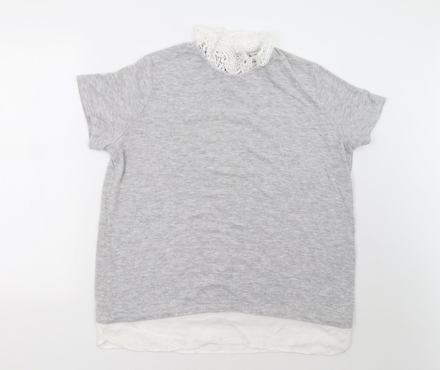 Sainsburys Womens Grey   Pullover Sweatshirt Size 18