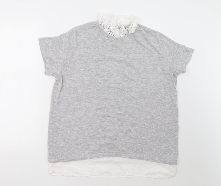 Sainsburys Womens Grey   Pullover Sweatshirt Size 18