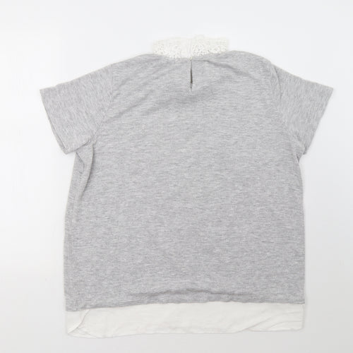 Sainsburys Womens Grey   Pullover Sweatshirt Size 18