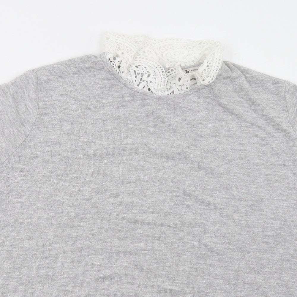 Sainsburys Womens Grey   Pullover Sweatshirt Size 18