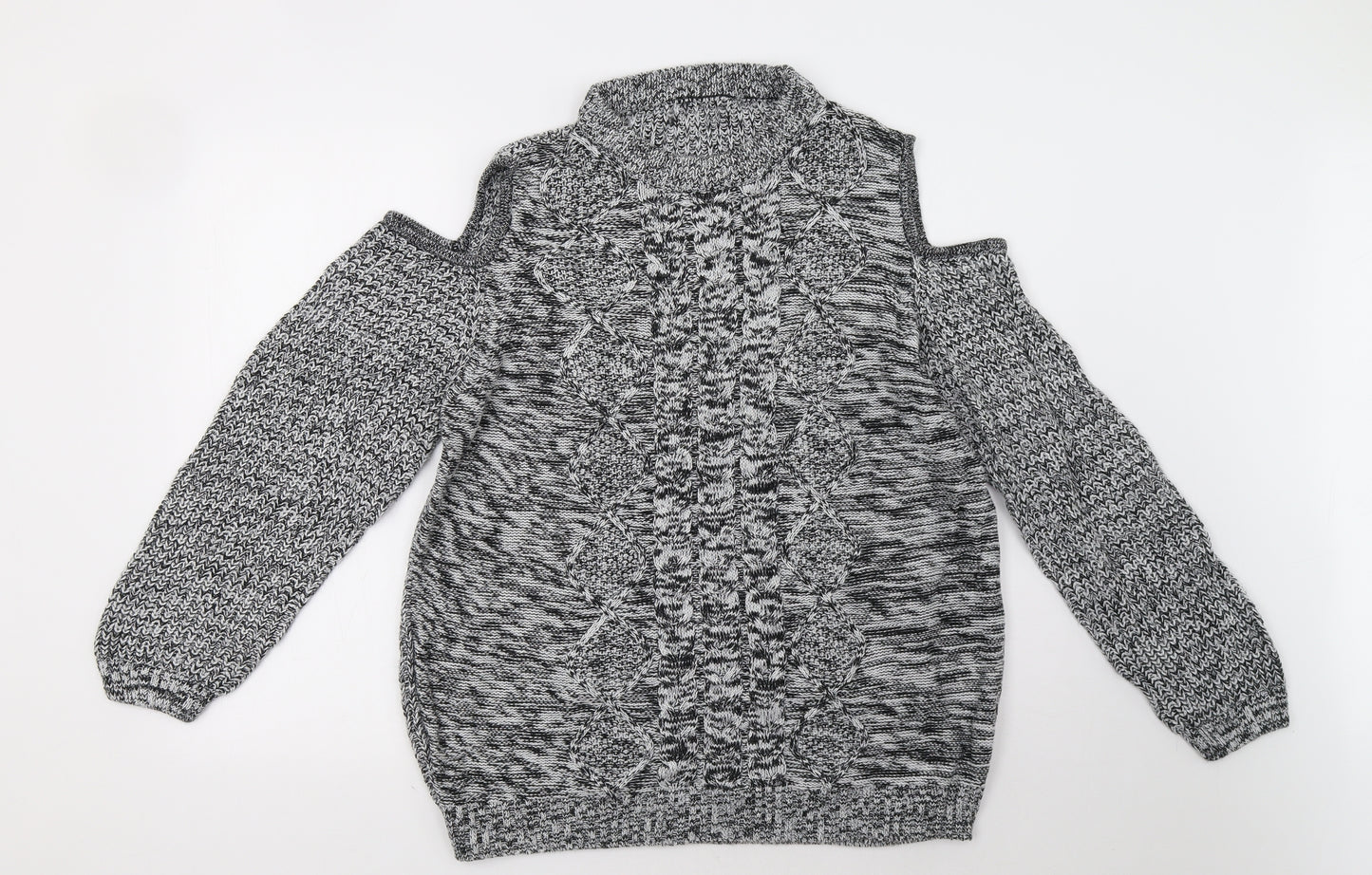 Studio Womens Grey   Pullover Sweatshirt Size 22