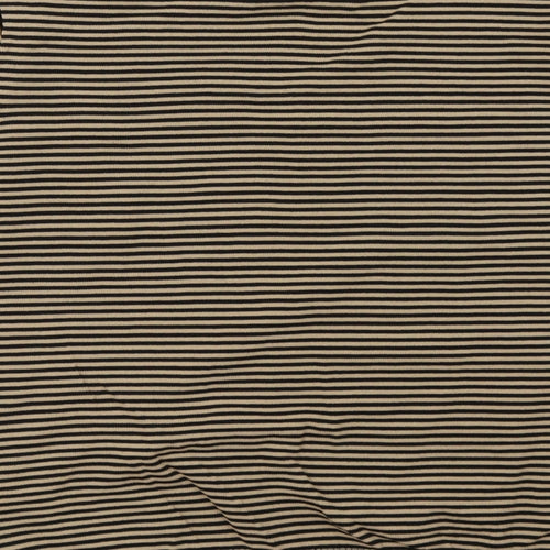 Marks and Spencer Womens Brown Striped  Pullover Sweatshirt Size 14