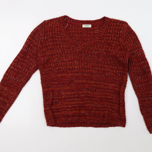 Matalan Womens Red   Pullover Sweatshirt Size M