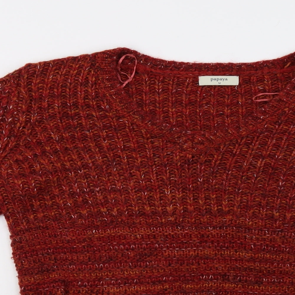 Matalan Womens Red   Pullover Sweatshirt Size M