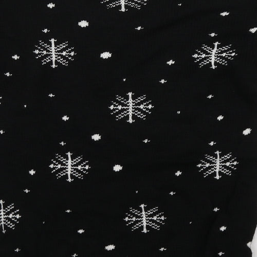 fresh trend Girls Black Polka Dot  Pullover Sweatshirt Size 7-8 Years  - olaf