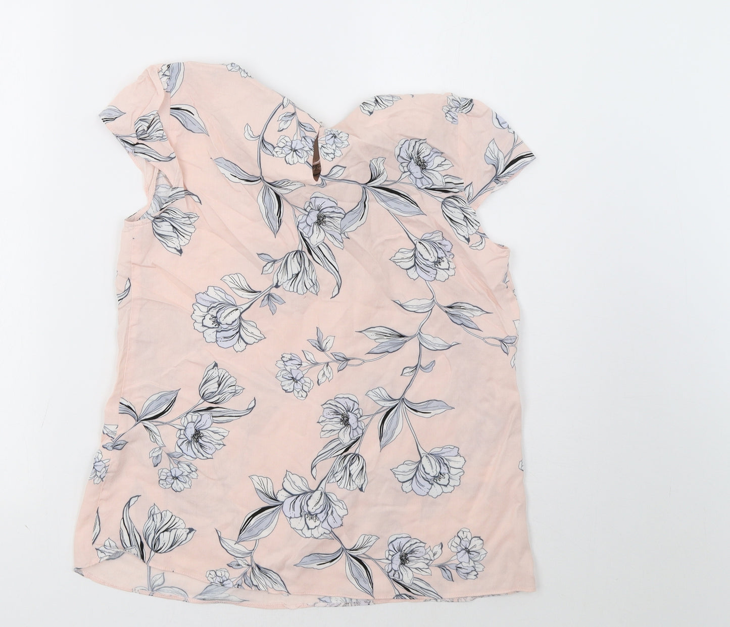 Dorothy Perkins Womens Pink Floral  Basic Tank Size 10