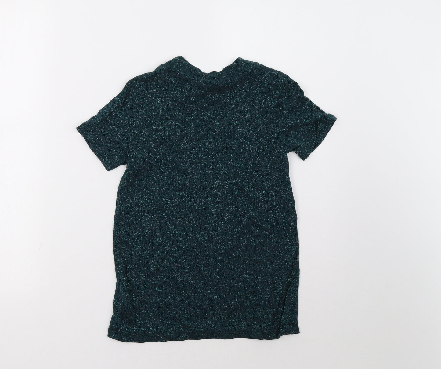 nexzt Girls Green   Basic T-Shirt Size 11 Years