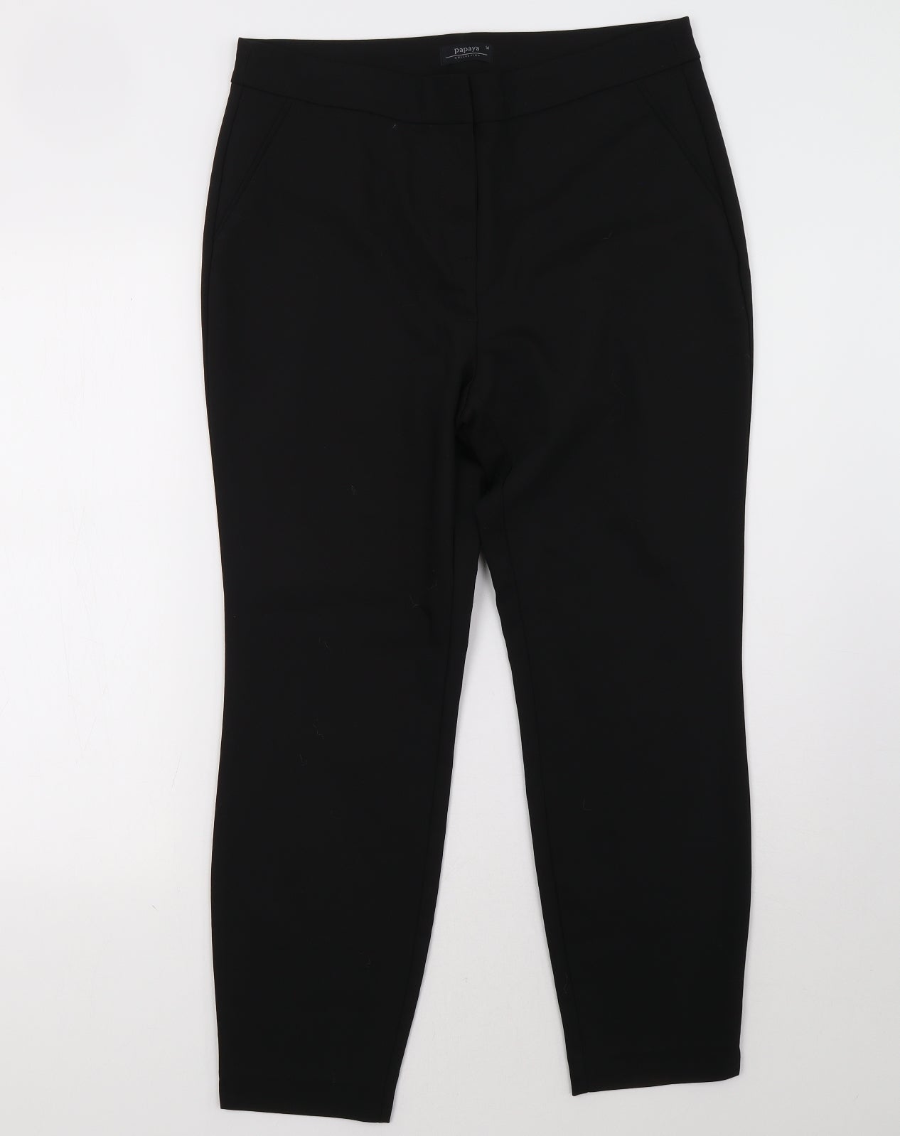 Matalan Womens Black   Trousers  Size 14 L30 in