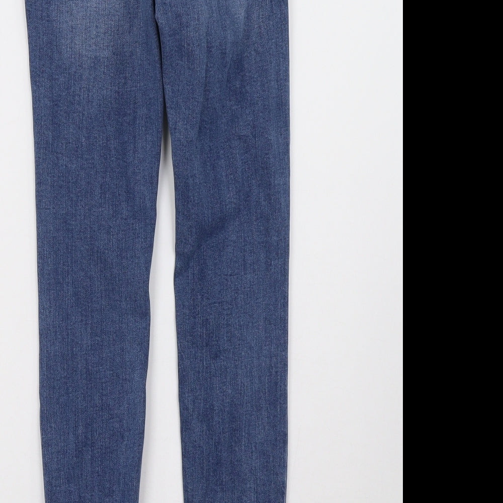 Primark Womens Blue   Skinny Jeans Size 6 L27 in