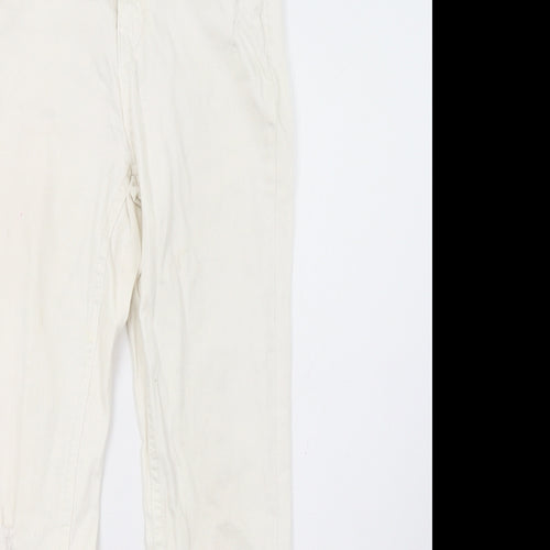 Primark Womens White   Skinny Jeans Size 10 L29 in