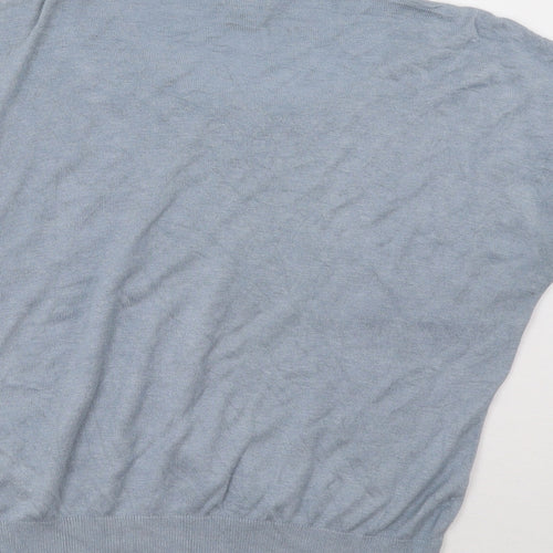 H&M Womens Blue   Pullover Sweatshirt Size S