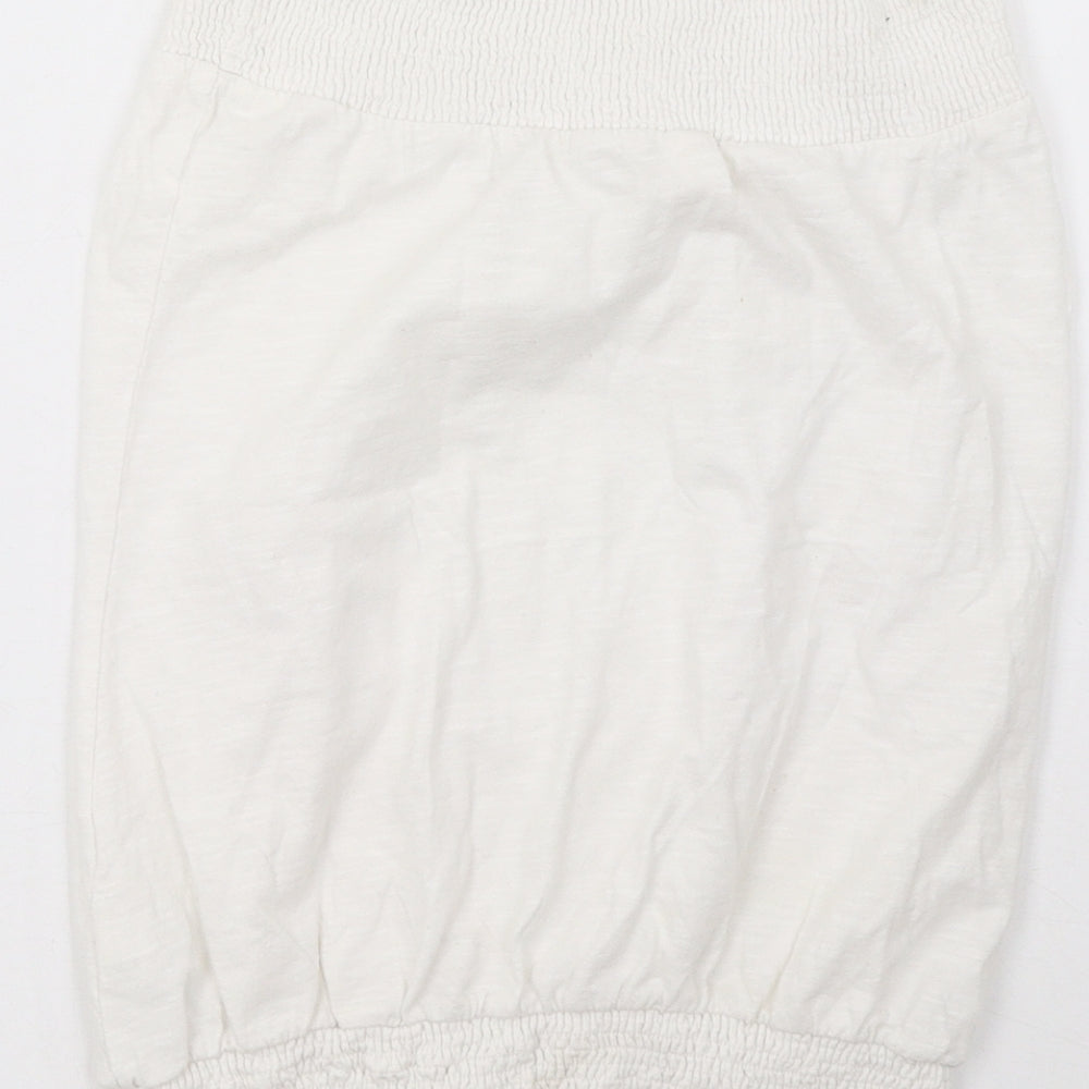 NEXT Womens White   Basic Tank Size 10