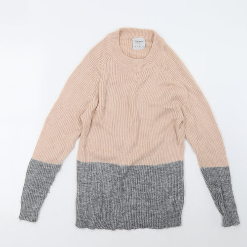 VERO MODA Womens Pink   Pullover Sweatshirt Size M