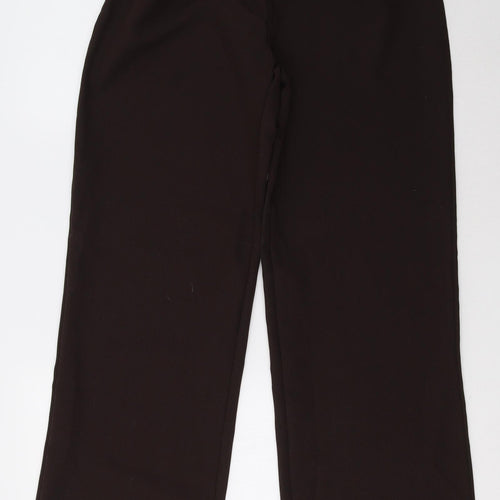 Missguided Womens Brown   Trousers  Size 4 L32 in