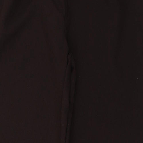 Missguided Womens Brown   Trousers  Size 4 L32 in