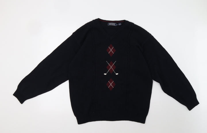 Debenhams Mens Blue   Pullover Sweatshirt Size L