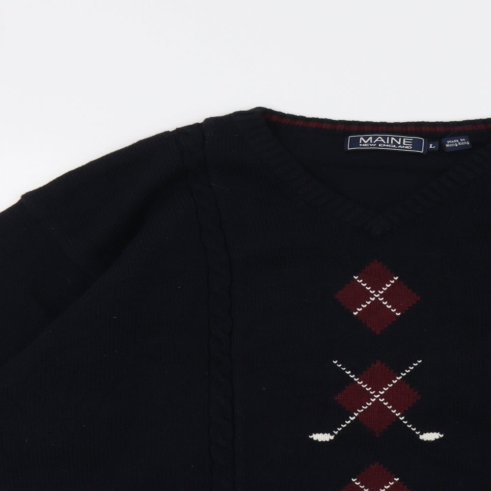 Debenhams Mens Blue   Pullover Sweatshirt Size L