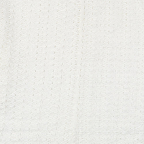 peaocks Womens White   Pullover Jumper Size 12