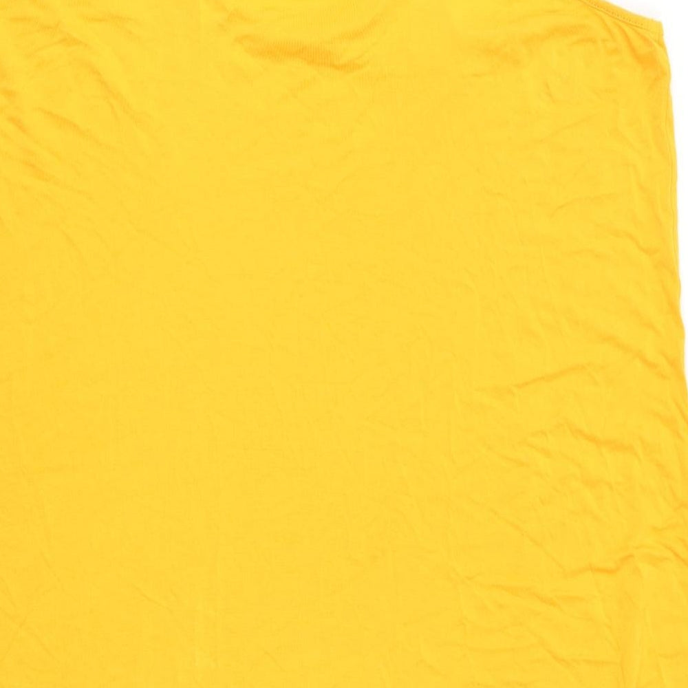 TU Womens Yellow   Camisole Tank Size 22