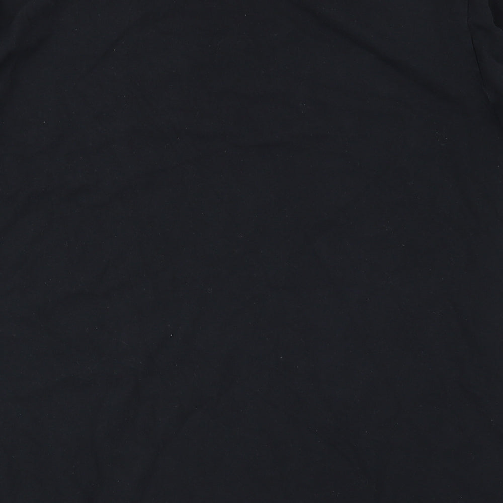 Gildan Mens Black    T-Shirt Size XL