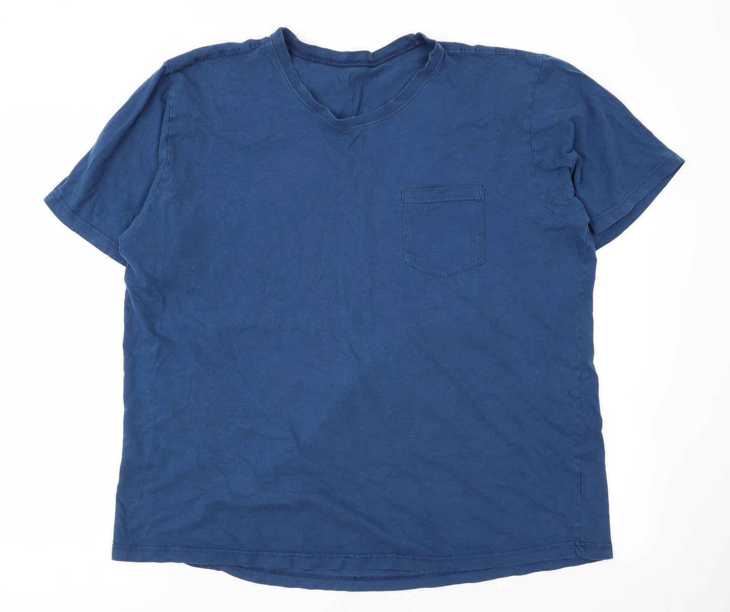 Preworn Mens Blue    T-Shirt Size XL