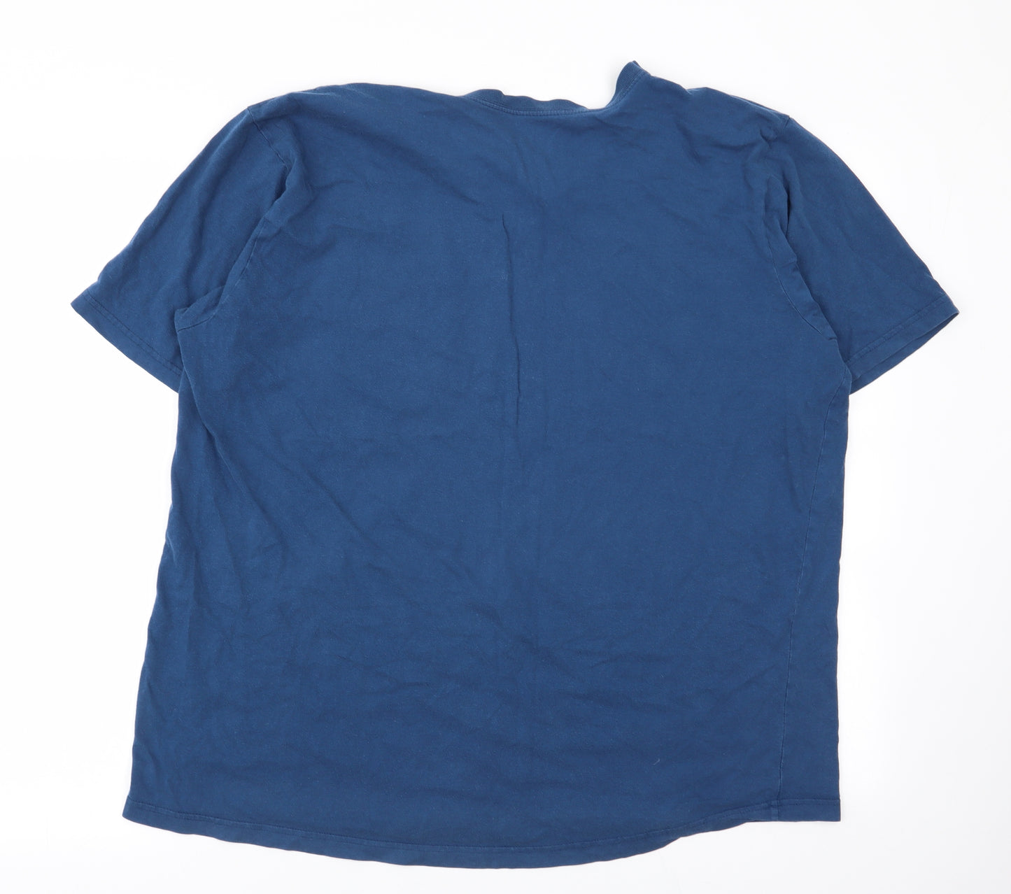 Preworn Mens Blue    T-Shirt Size XL