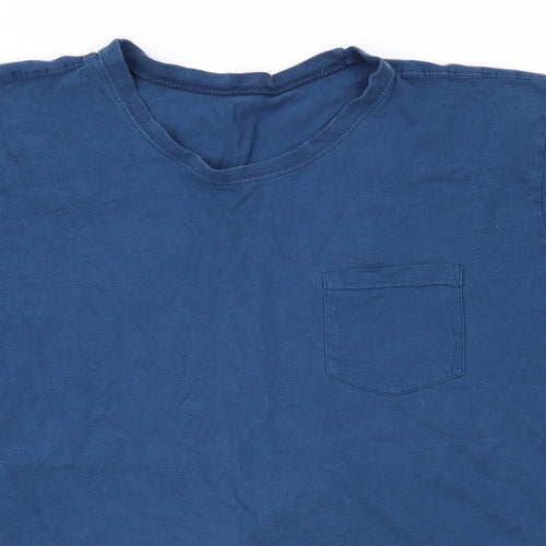 Preworn Mens Blue    T-Shirt Size XL