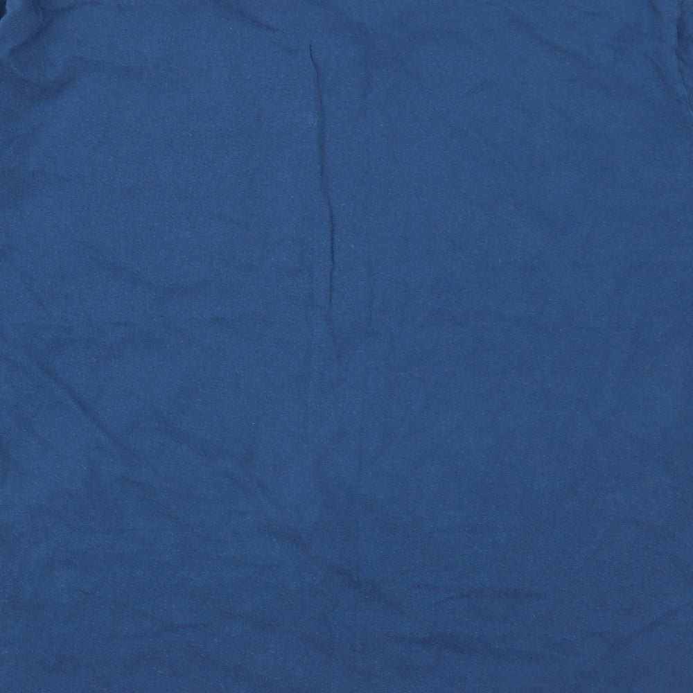 Preworn Mens Blue    T-Shirt Size XL