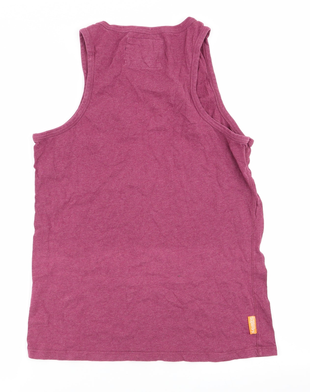 Superdry Mens Red    T-Shirt Size L  - tank top