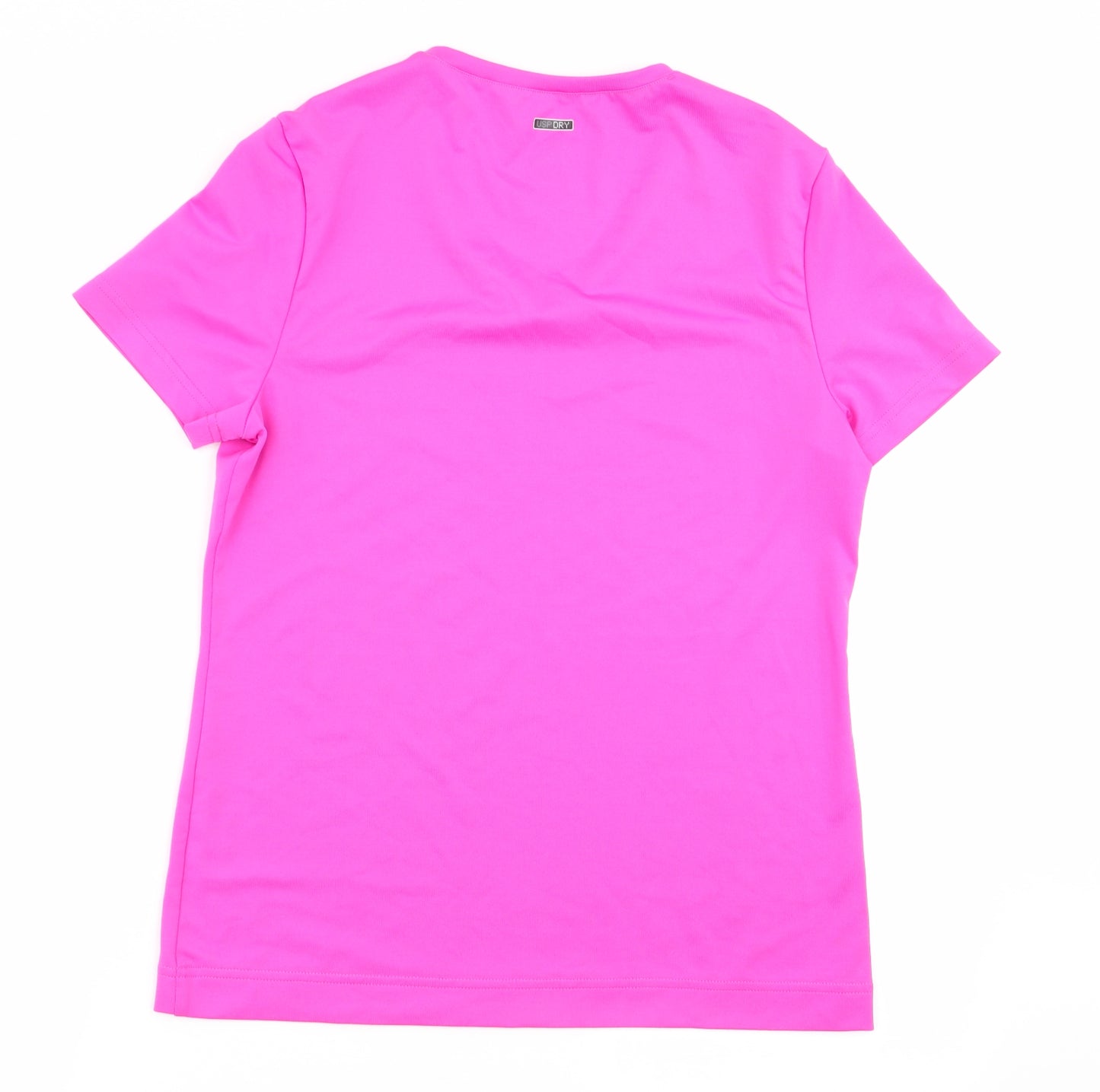 PUMA Womens Pink   Basic T-Shirt Size 14