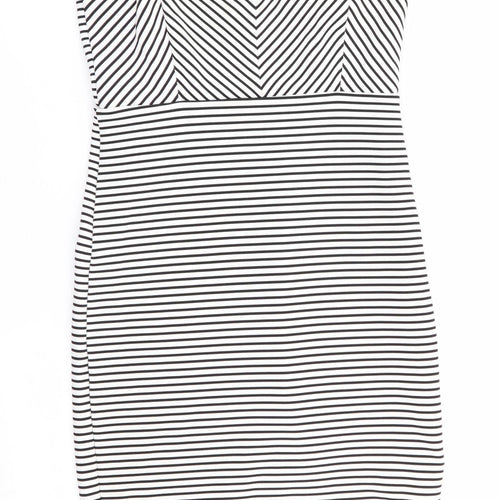 FOREVER 21 Womens Multicoloured Striped  Fit & Flare  Size XS