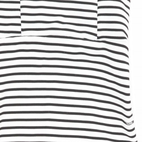 FOREVER 21 Womens Multicoloured Striped  Fit & Flare  Size XS