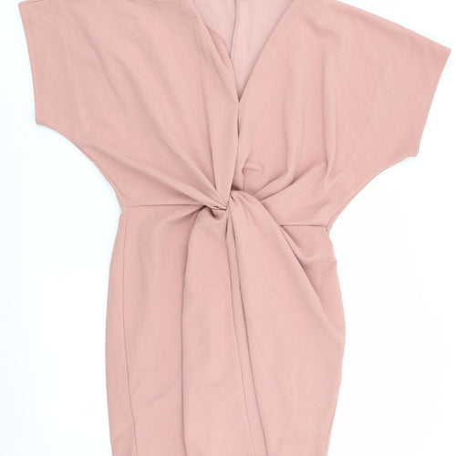 Missguided Womens Pink   Fit & Flare  Size 6