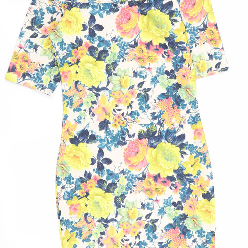 Sisters point Womens Multicoloured Floral  Fit & Flare  Size S