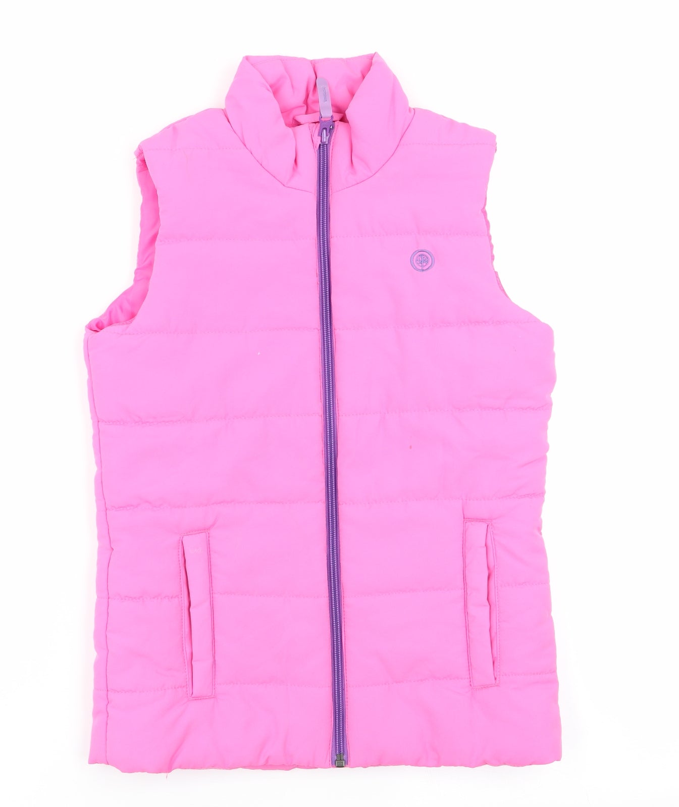 Crane Girls Pink   Gilet Coat Size 9-10 Years