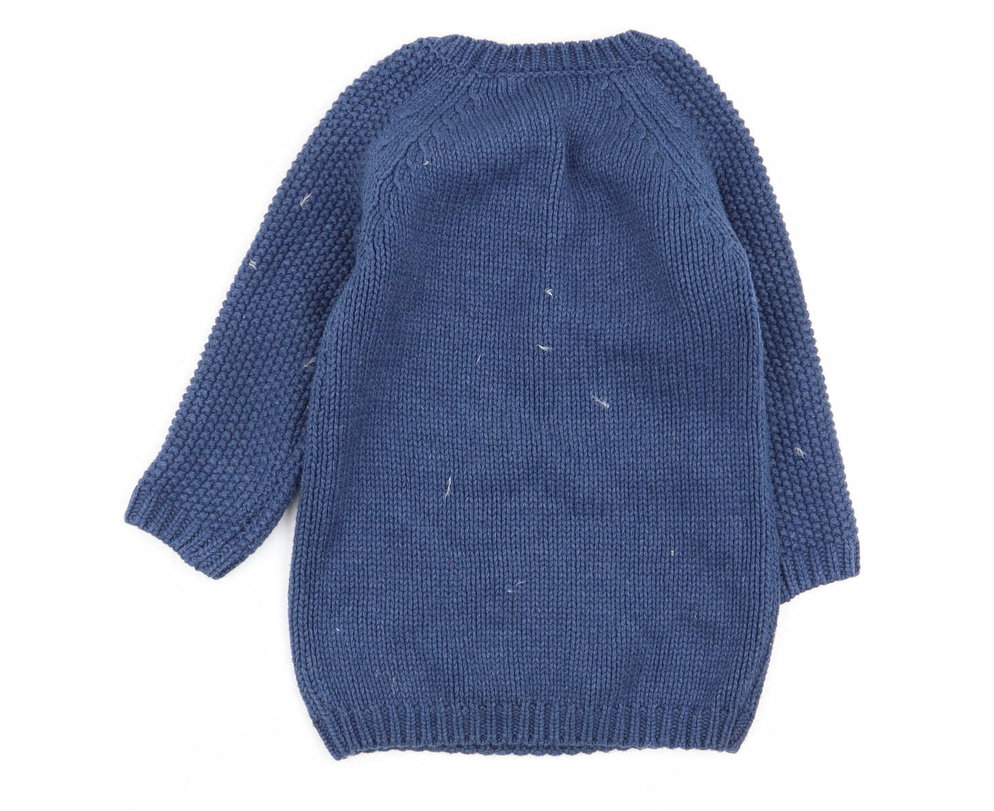 NEXT Girls Blue   Jumper Dress  Size 2-3 Years