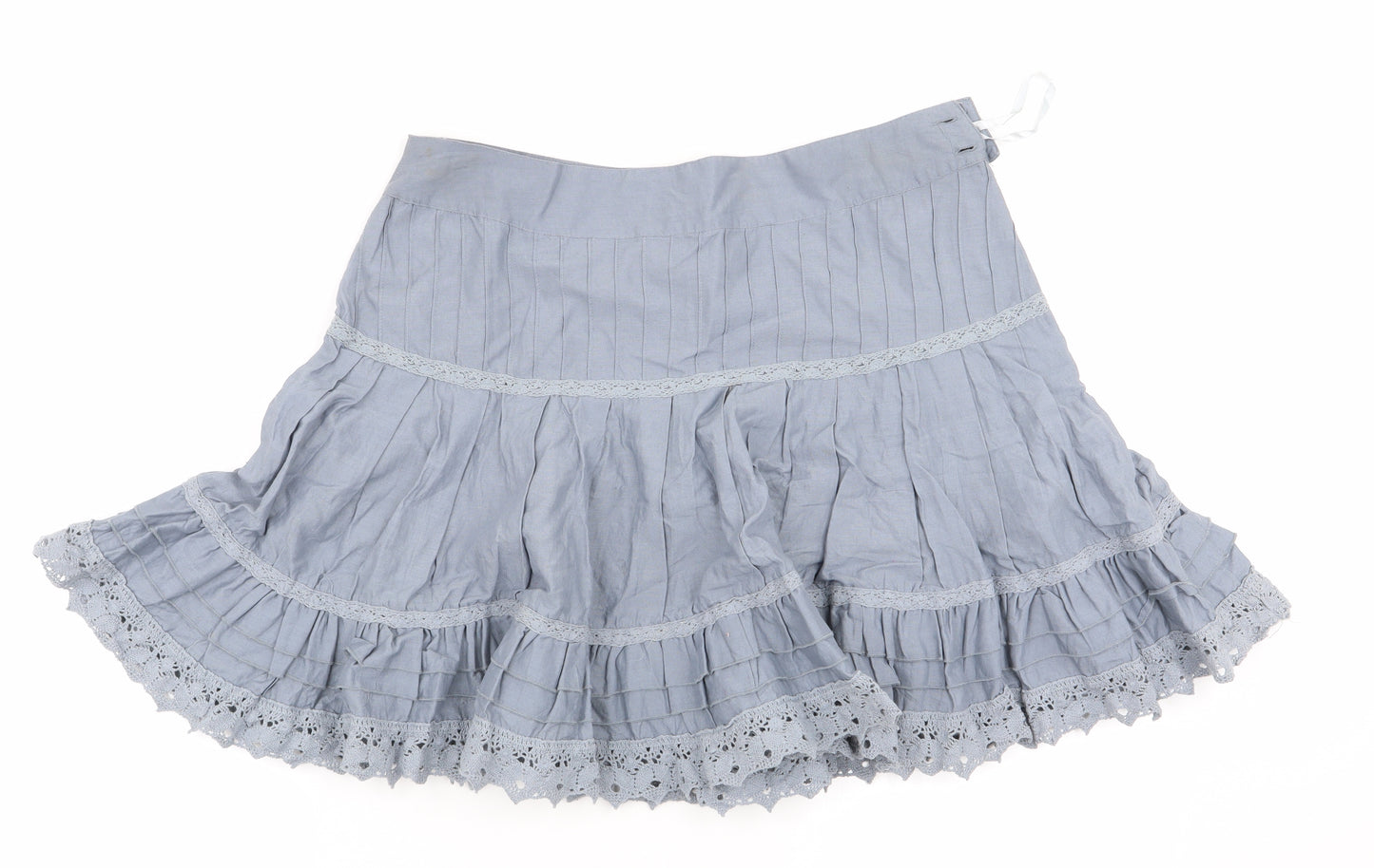 NEXT Womens Blue   Flare Skirt Size 12
