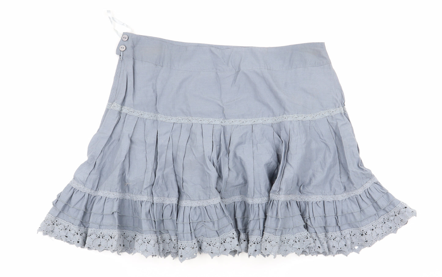 NEXT Womens Blue   Flare Skirt Size 12